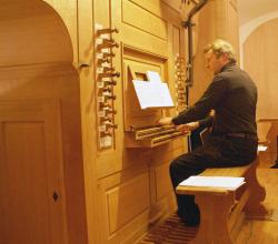 Orgel-Konzert von Francis Jacob in der Kirche von Sarralbe (Lothringen)