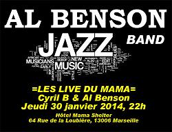 Les Lives du Mama : Cyril B & Al Benson
