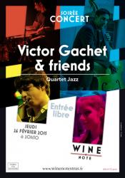 Concert du jazz quartet Victor Gachet & Friends