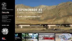 EXPONOMADE #2<br />
PROCESSUS D’UNE ARCHITECTURE SOLIDAIRE<br />
Exposition créée par Architectes Sans Frontières