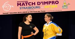 Match d'impro : Strasbourg - Antibes