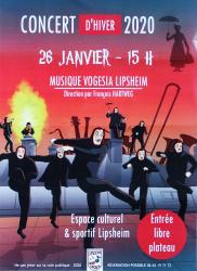Grand Concert d’Hiver de la Vogesia de Lipsheim
