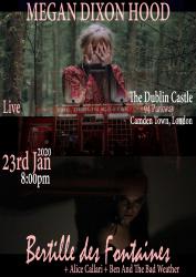 Bertille des Fontaines en concert à Londres : The Dublin Castle – 23 janvier 2020 !