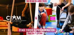 Stage Cirque & Programmation 7-14 ans CIAM x Crocos Go Digital