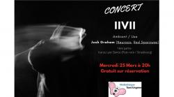 CONCERT AUDIOVISUEL : IIVII (Ambiant / Us) +  Icarus Last dance (Post Rock / Strasbourg)