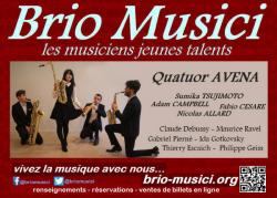 Quatuor Avena - saxophones - "Autour de Debussy"