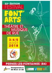 Festival d'art de rue Font'Arts 22éme édition.