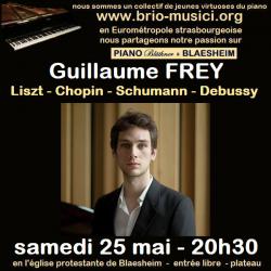 Récital de Piano de Guillaume FREY
