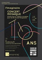 L'Imaginaire a 10 ans : concert "Mosaïque"