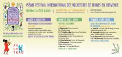 15ème festival international des orchestres de jeunes en Provence
