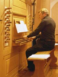 Orgel- (und Cembalo-) -Konzert «teilsweisegesammt-Aufführung J. S. Bachs Orgelwerks» V