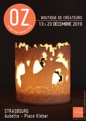 OZ le Noël des métiers d'art - boutique éphémère à Strasbourg