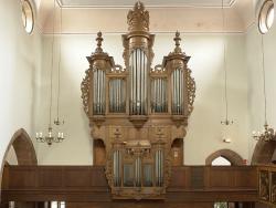 Orgel Konzert in der protestantische Kirche von Bouxwiller mit Jan Willem Jansen im Rahmen der Sommer-Akademie