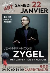 Jean-François Zygel met Carpentras en musique