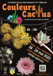 Couleurs Cactus Club-Salon des cactus, succulentes et plantes adaptées à la <br />
 sécheresse les 28 et 29 mai 2022