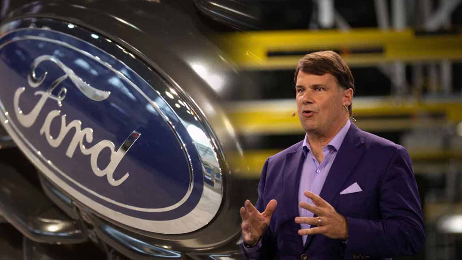 Ford is forced to immediately shut down factories and halt car production as CEO admits ‘day to day’ battle for brand
