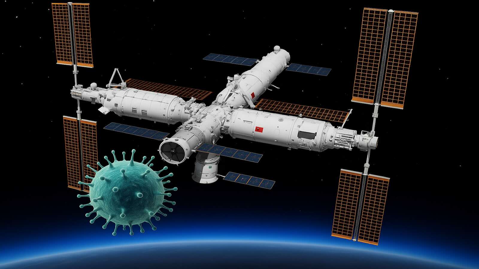 Mysterious Species of Bacteria Discovered in China's Space Station